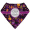 Halloween Bandana Folded Flat