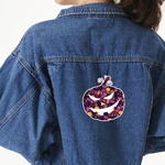 Halloween Twill Iron On Patch - Custom Shape - X-Large