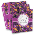 Halloween 3 Ring Binder - Full Wrap (Personalized)