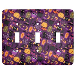 Halloween Light Switch Cover (3 Toggle Plate)