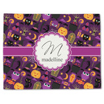 Halloween Single-Sided Linen Placemat - Single w/ Name and Initial