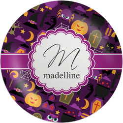 Halloween Melamine Plate (Personalized)