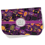 Halloween Burp Cloth - Fleece w/ Name and Initial