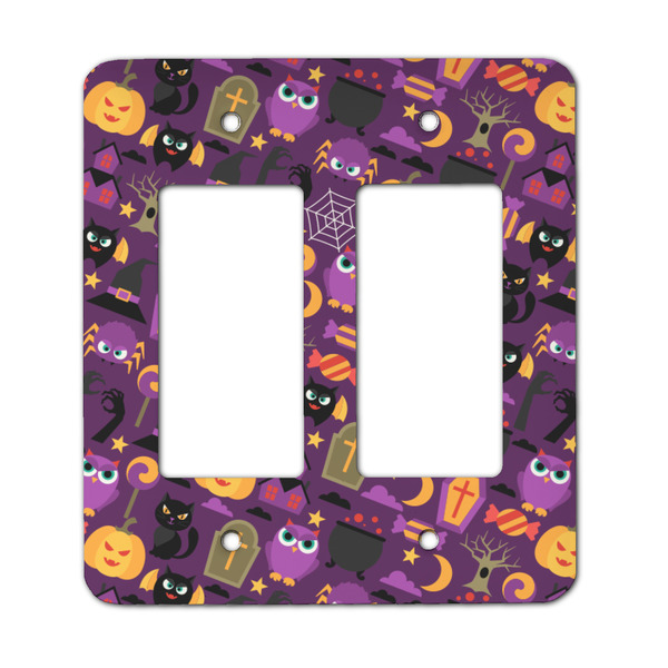 Custom Halloween Rocker Style Light Switch Cover - Two Switch