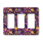 Halloween Rocker Style Light Switch Cover - Three Switch