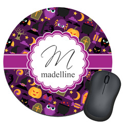 Halloween Round Mouse Pad (Personalized)