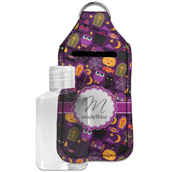 Halloween Hand Sanitizer & Keychain Holder - Large (Personalized)