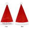 Halloween Santa Hats - Front and Back (Single Print) APPROVAL