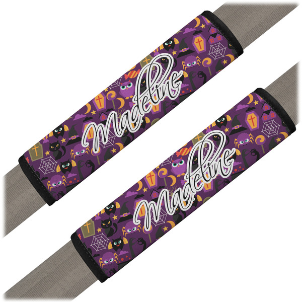 Custom Halloween Seat Belt Covers (Set of 2) (Personalized)