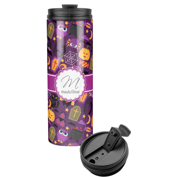 Custom Halloween Stainless Steel Skinny Tumbler (Personalized)