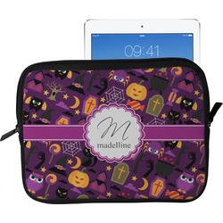 Halloween Tablet Case / Sleeve - Large (Personalized)