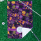 Halloween Waffle Weave Golf Towel - In Context