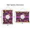 Halloween Wall Hanging Tapestries - Parent/Sizing