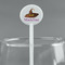 Halloween White Plastic 5.5" Stir Stick - Round - Main