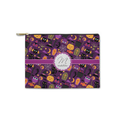 Halloween Zipper Pouch - Small - 8.5"x6" (Personalized)