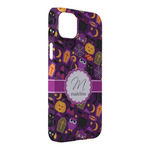 Halloween iPhone Case - Plastic - iPhone 14 Plus (Personalized)