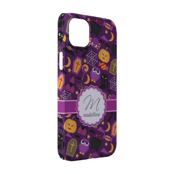 Custom Halloween iPhone Case - Plastic - iPhone 14 Pro (Personalized)