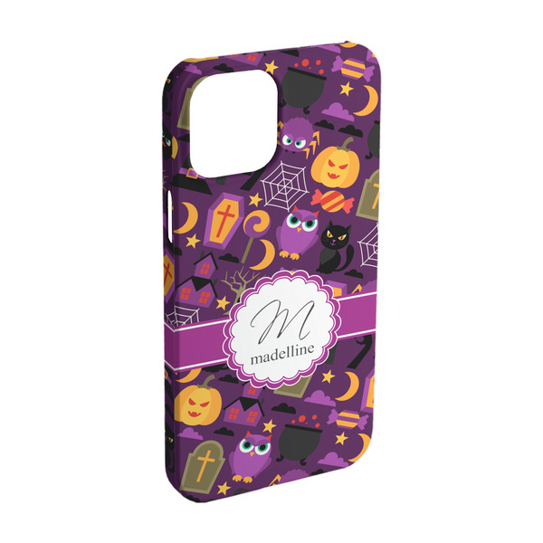 Custom Halloween iPhone Case - Plastic - iPhone 15 (Personalized)