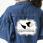 Yoga Poses Twill Iron On Patch - Custom Shape - 3XL (Personalized)