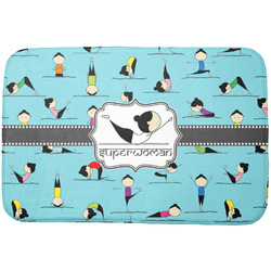 Yoga Poses Dish Drying Mat (Personalized)