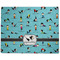 Yoga Poses Dog Food Mat - Large without Bowls