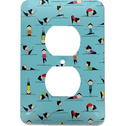 Yoga Poses Electric Outlet Plate