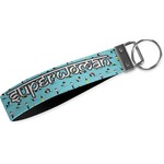 Yoga Poses Webbing Keychain Fob - Large (Personalized)