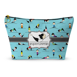 Yoga Poses Makeup Bag - Small - 8.5"x4.5" (Personalized)