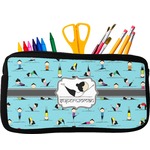 Yoga Poses Neoprene Pencil Case (Personalized)