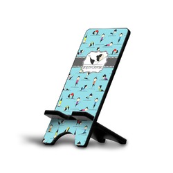 Yoga Poses Cell Phone Stand (Large) (Personalized)
