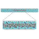 Yoga Poses Plastic Ruler - 12" (Personalized)