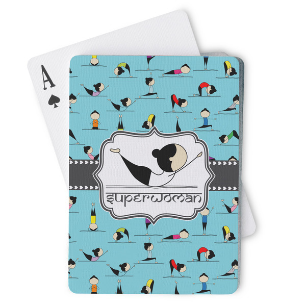 Custom Yoga Poses Playing Cards (Personalized)