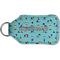 Yoga Poses Sanitizer Holder Keychain - Small (Back)