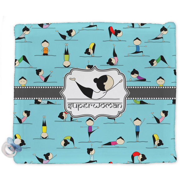 Custom Yoga Poses Security Blanket (Personalized)