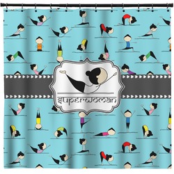 Yoga Poses Shower Curtain (Personalized)