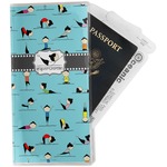 Yoga Poses Travel Document Holder