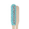 Yoga Poses Wooden Food Pick - Paddle - Single Sided - Front & Back