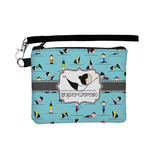 Yoga Poses Wristlet ID Case w/ Name or Text