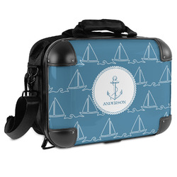 Rope Sail Boats Hard Shell Briefcase - 15" (Personalized)
