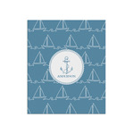 Rope Sail Boats Poster - Matte - 20x24 (Personalized)