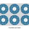 Rope Sail Boats 3" Multipurpose Round Labels - Sheet