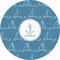 Rope Sail Boats 5" Multipurpose Round Label - Single Sticker