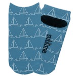 Rope Sail Boats Adult Ankle Socks