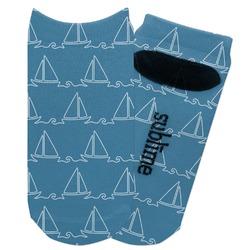 Rope Sail Boats Adult Ankle Socks