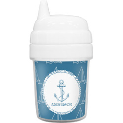 Rope Sail Boats Baby Sippy Cup (Personalized)