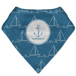 Rope Sail Boats Bandana Bib (Personalized)