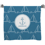 Rope Sail Boats Bath Towel (Personalized)