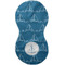 Rope Sail Boats Burp Peanut Shaped Flat