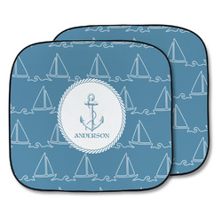 Rope Sail Boats Car Sun Shade - Two Piece (Personalized)