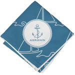 Rope Sail Boats Cloth Napkin w/ Name or Text